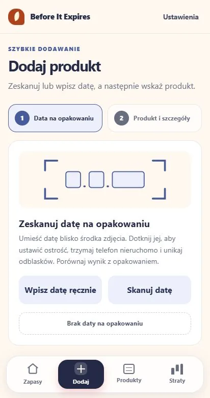 Dodaj to, co masz